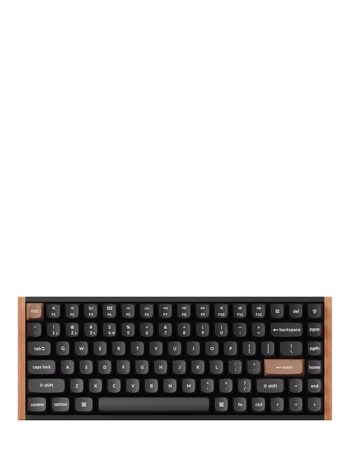 Keychron K2 HE wireless magnetic keyboard black - British product