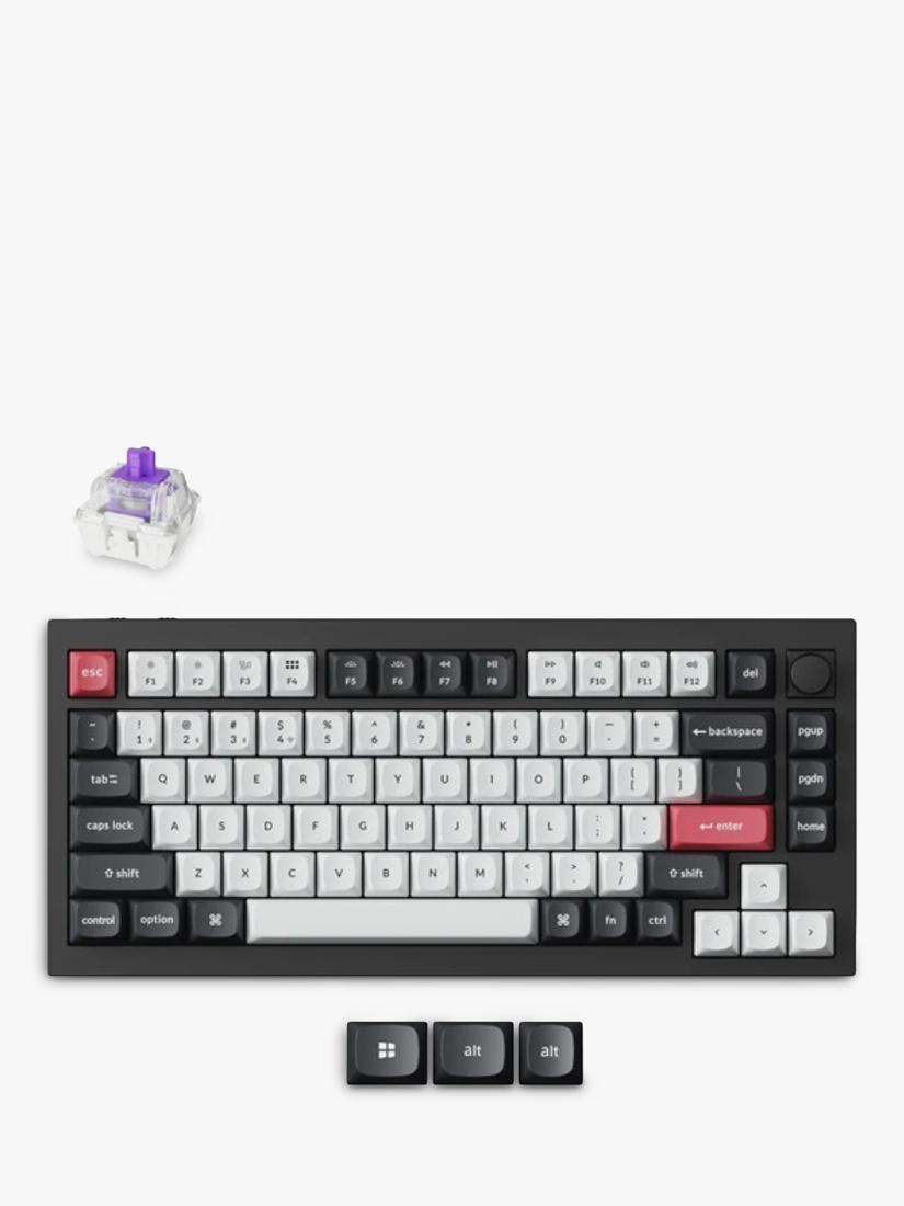 Keychron Q1 HE wireless custom keyboard black (British brand)