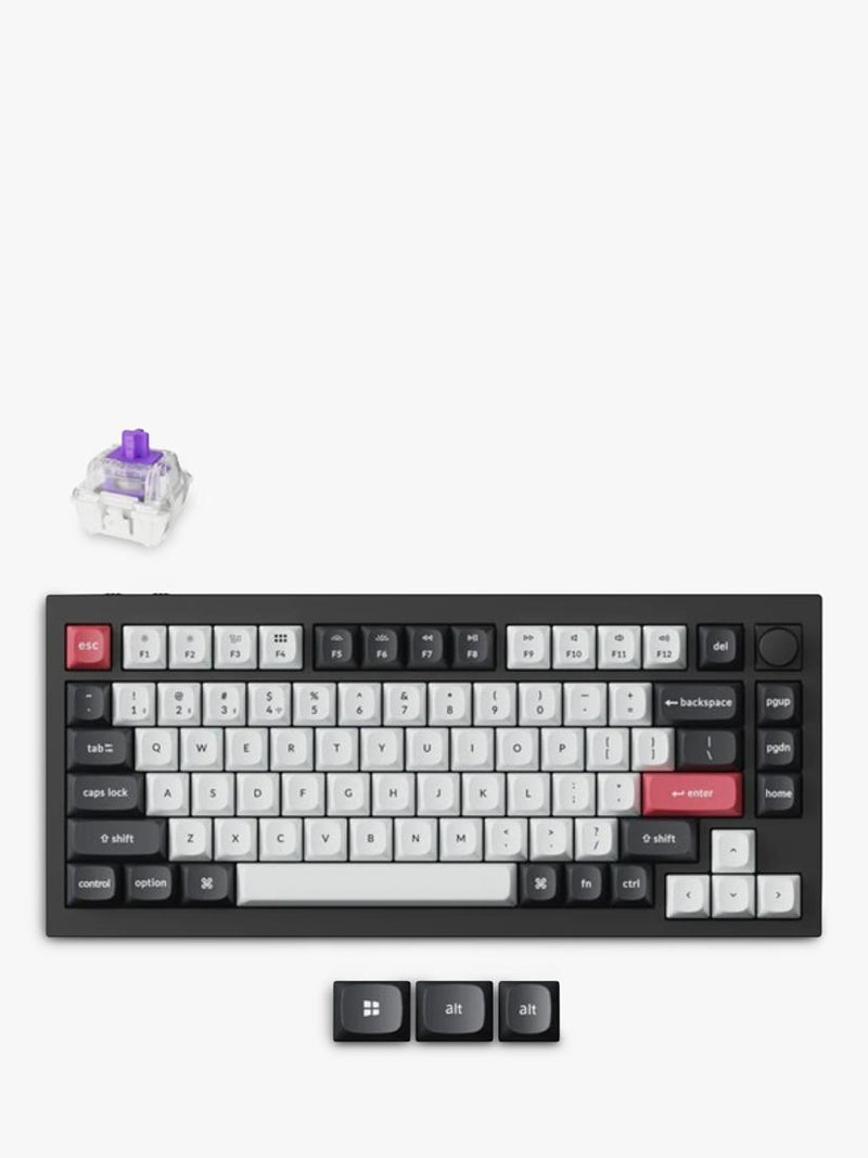 Keychron Q1 HE wireless custom keyboard black (British brand)