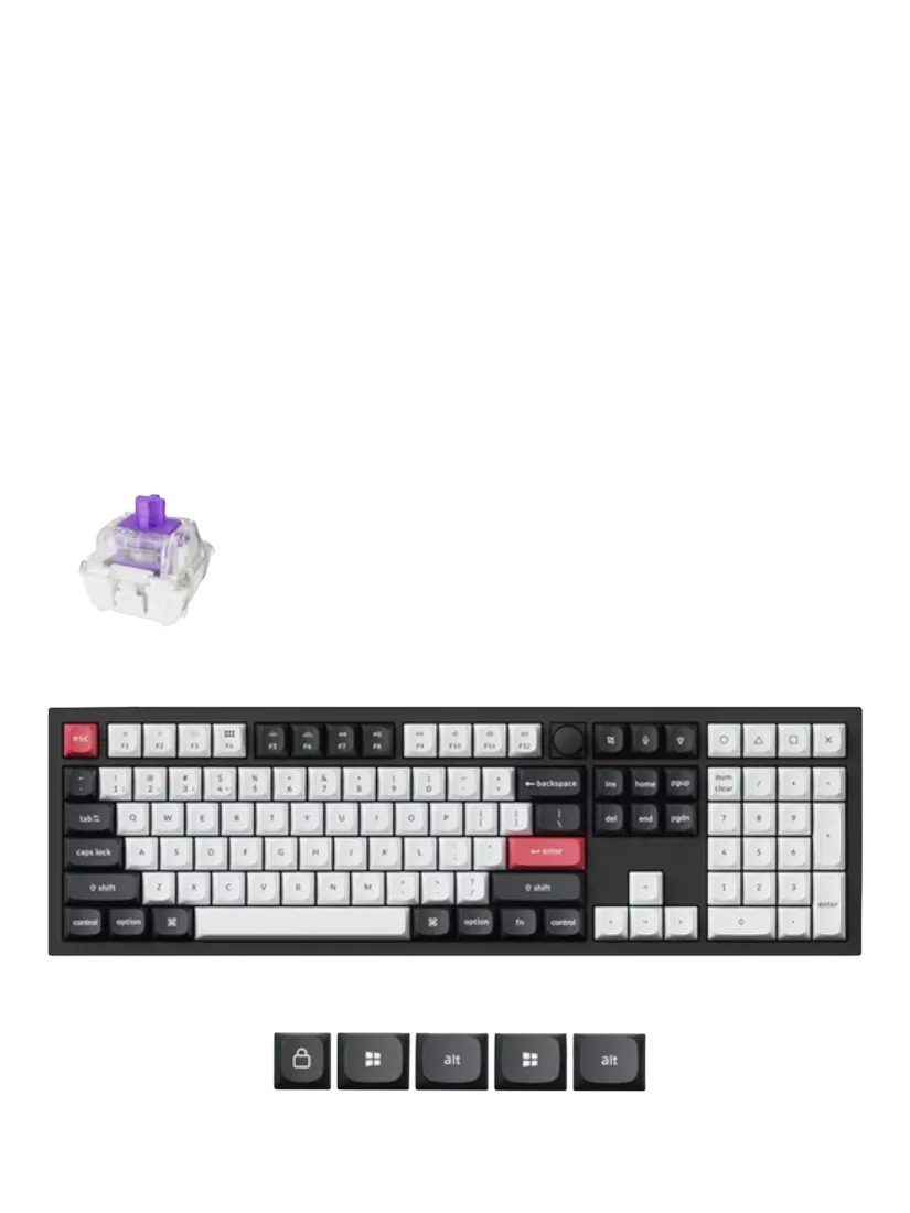 Keychron Q6 HE full-size wireless keyboard imported from the UK