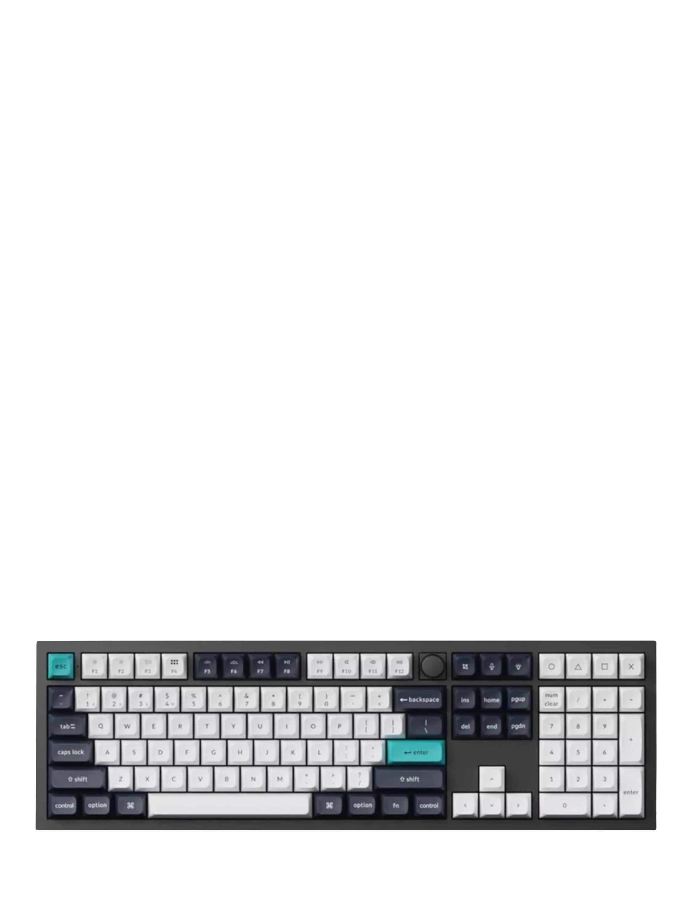 Keychron Q6 Max full metal wireless mechanical keyboard, imported from the UK