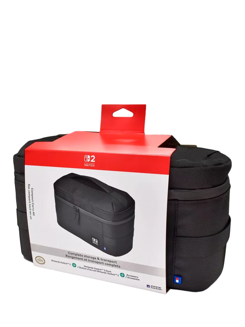 Hori Carry All travel case for Nintendo Switch 2 black, UK version