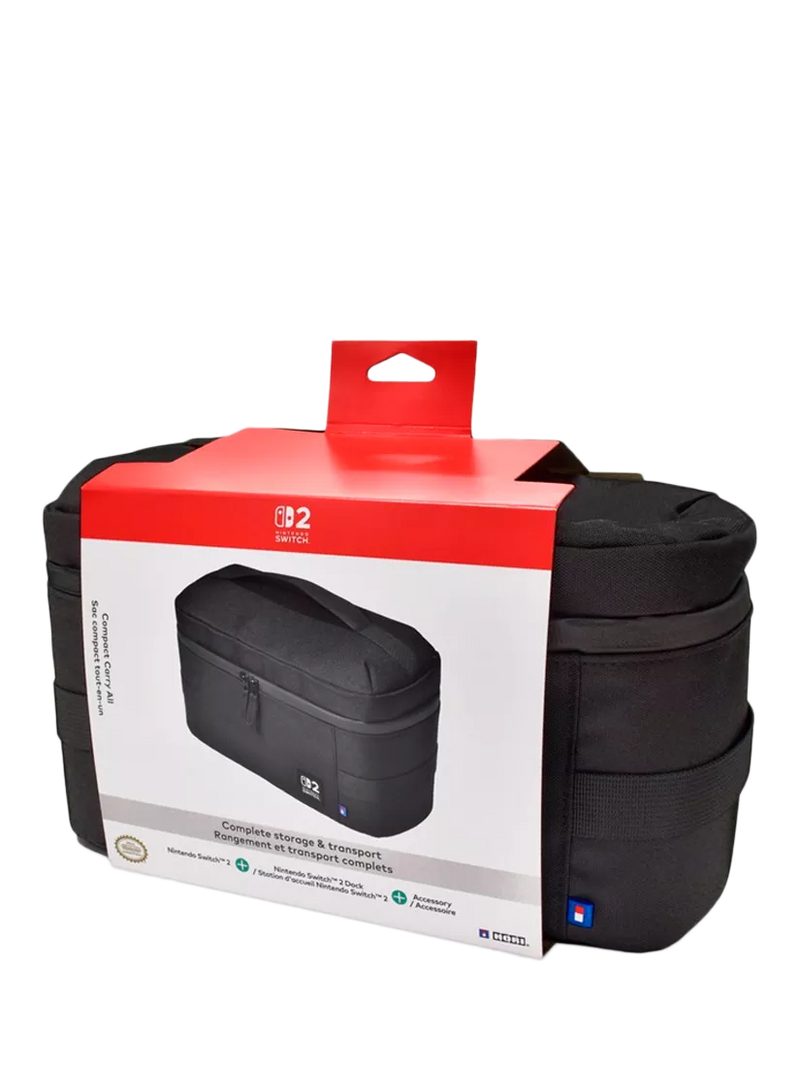 Hori Carry All travel case for Nintendo Switch 2 black, UK version