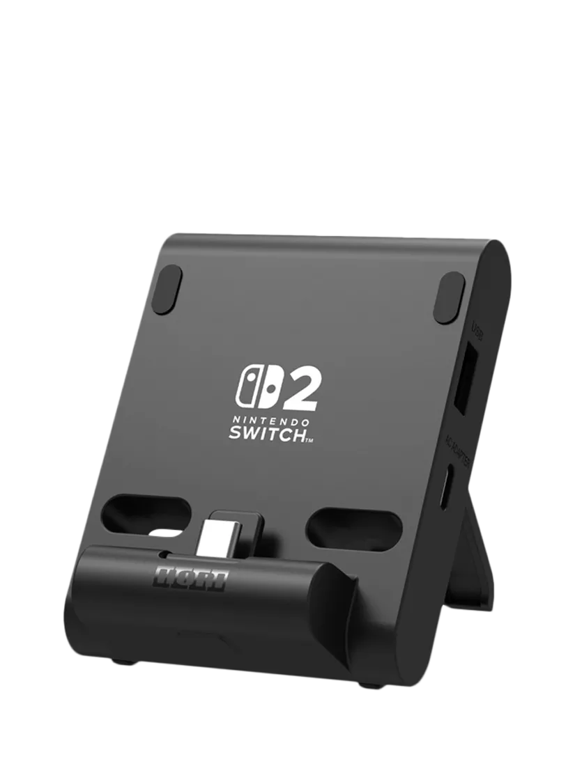 Hori Dual USB PlayStand Nintendo Switch 2 black, UK version