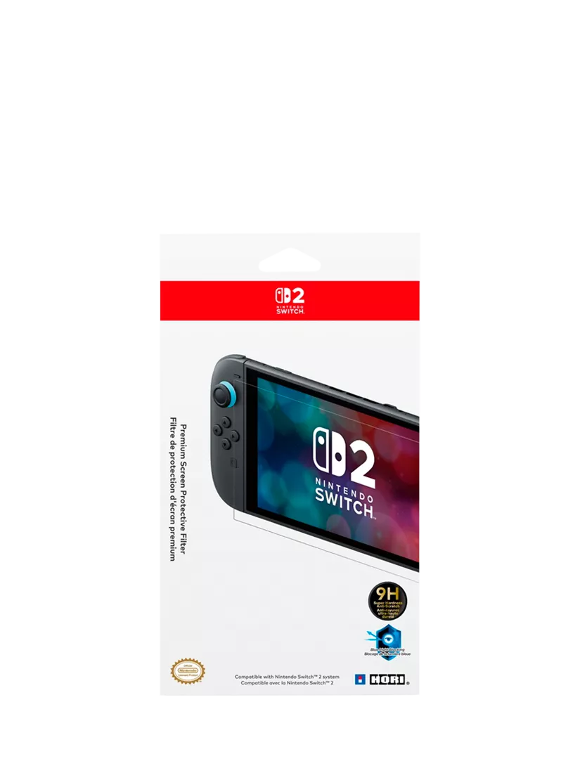 Hori screen protective filter for Nintendo Switch 2, UK version