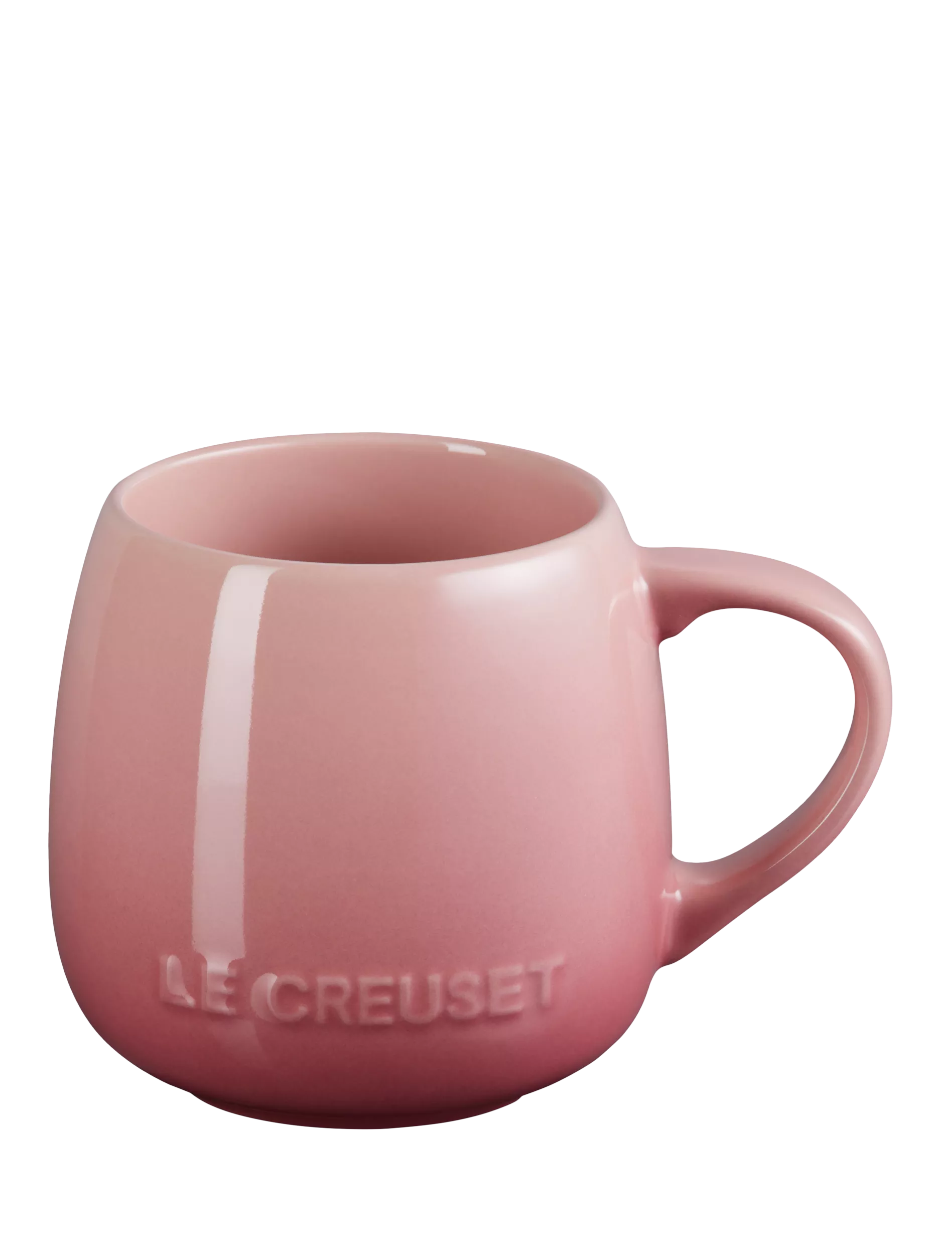 Le Creuset Stoneware Coupe Mug, 320ml, Rose Quartz