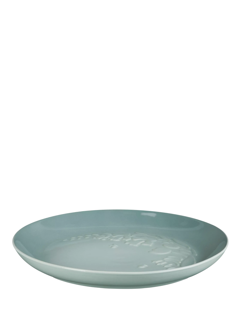 Le Creuset Stoneware Jardin Plate, 22cm, Sea Salt
