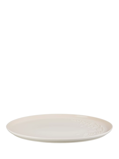John Lewis Le Creuset Stoneware Jardin Oval Serving Platter 36cm- Buy online at McGrocer