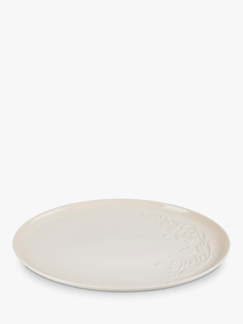 Le Creuset stoneware Jardin oval serving platter 36cm (British brand)