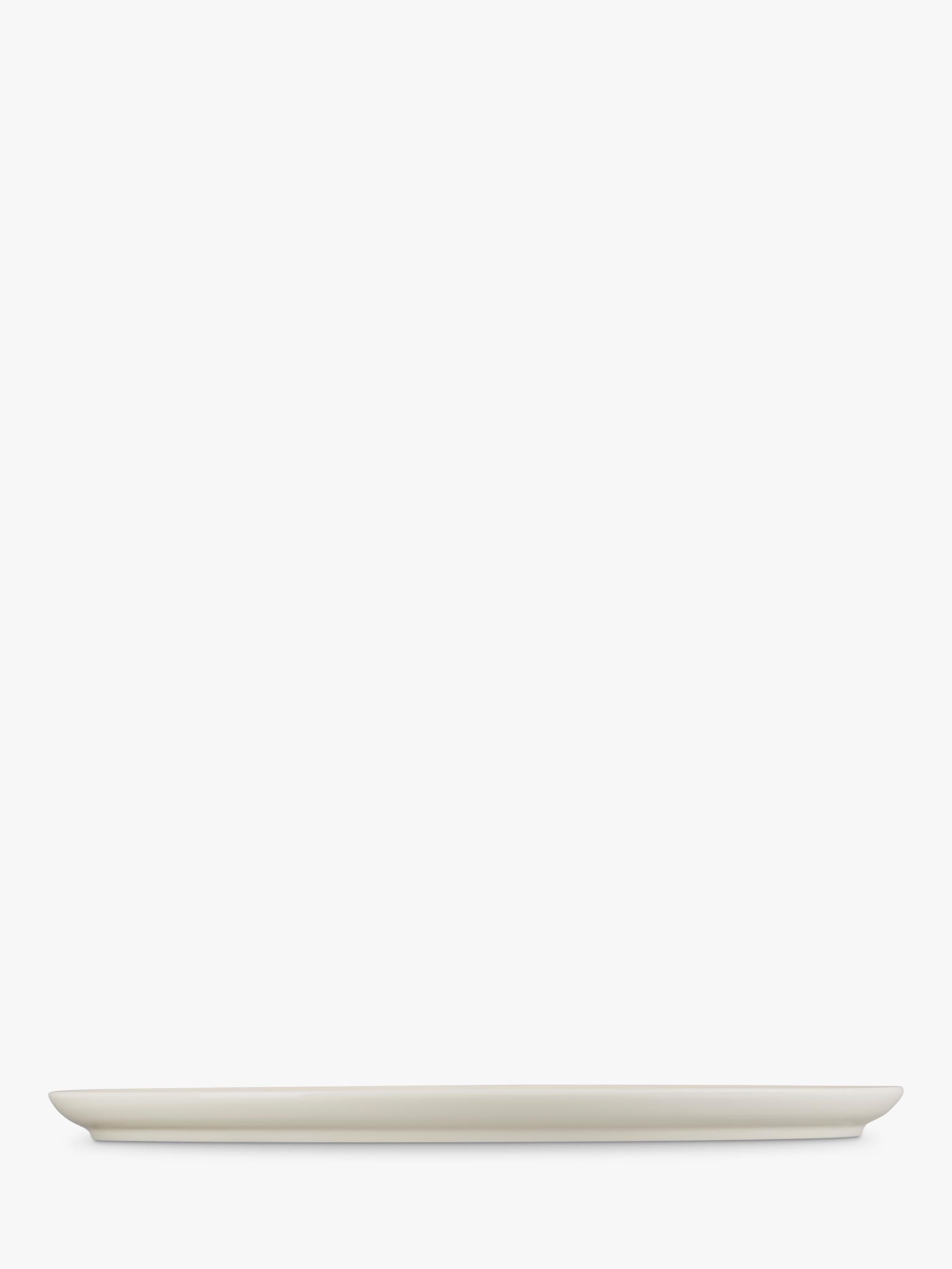 Le Creuset stoneware Jardin oval serving platter 36cm (British brand)