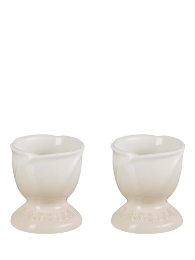 John Lewis Le Creuset Stoneware Jardin Egg Cup, Set of 2- Buy online at McGrocer