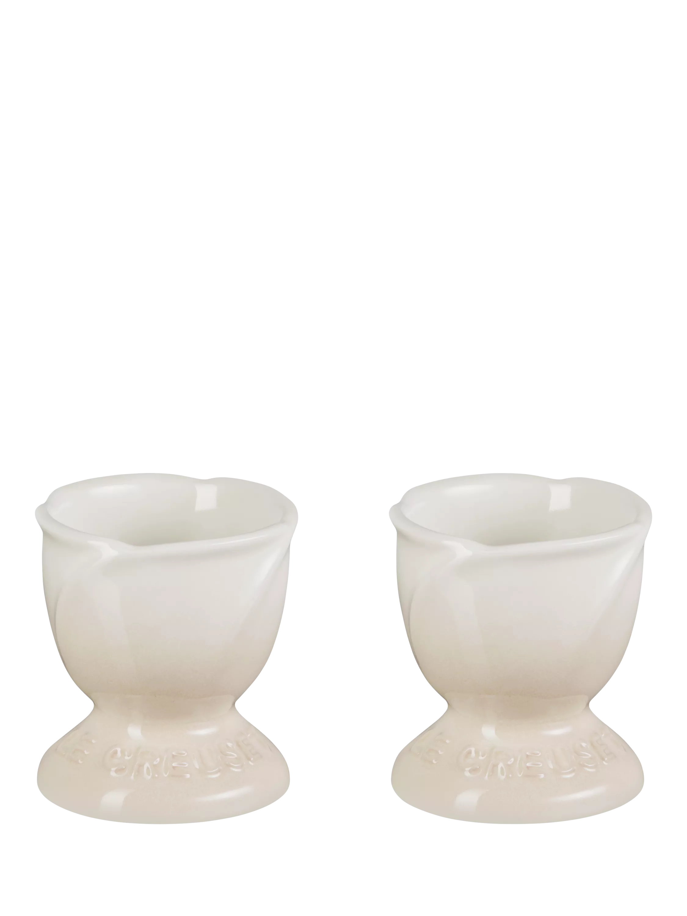 Le Creuset stoneware egg cups set of 2 (British brand)