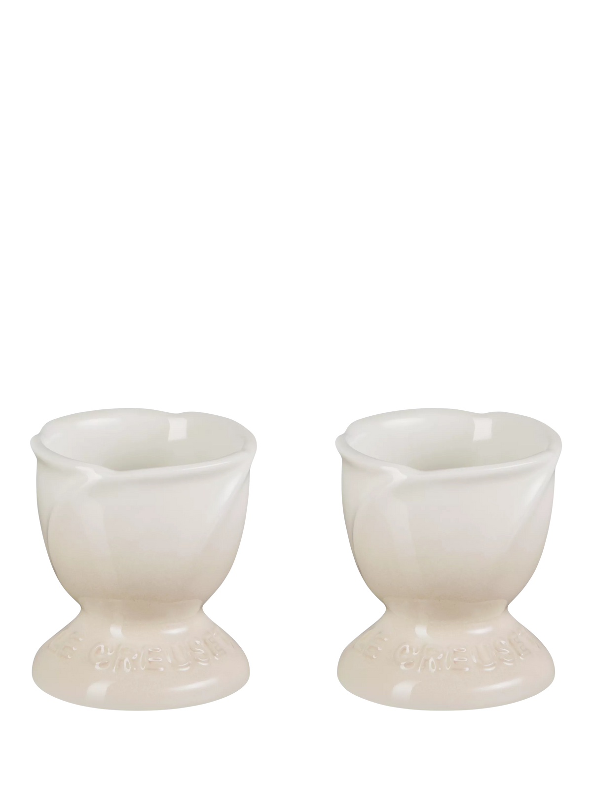 Le Creuset stoneware egg cups set of 2 (British brand)