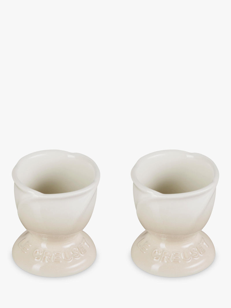 Le Creuset stoneware egg cups set of 2 (British brand)