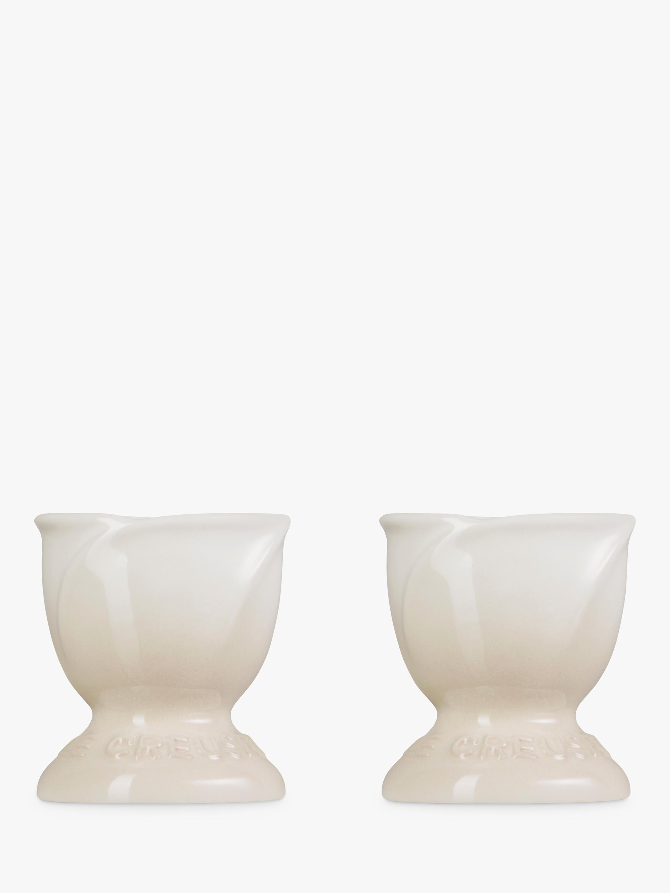 Le Creuset stoneware egg cups set of 2 (British brand)