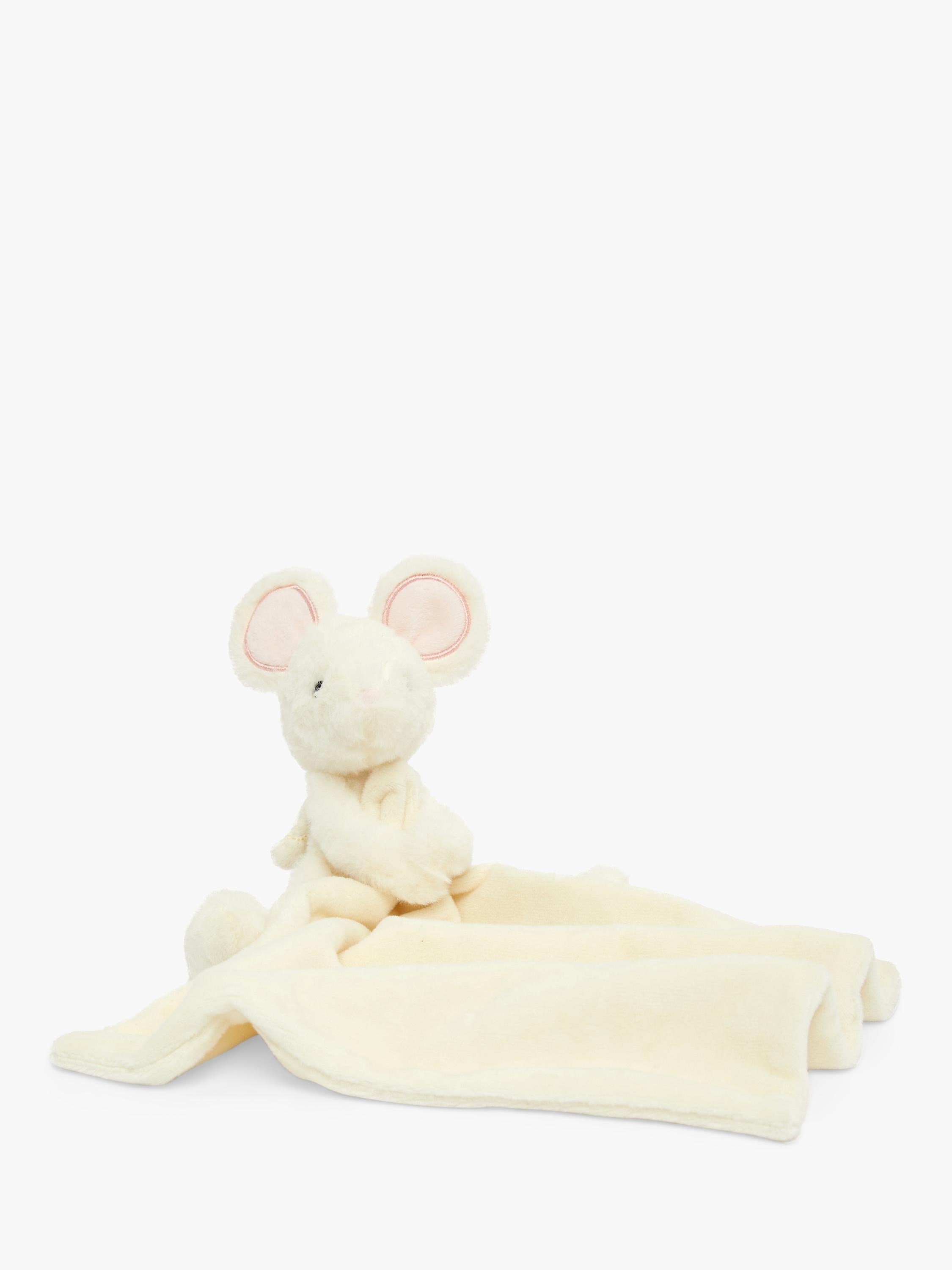 Marie-Chantal baby comforter mouse Milky White D23cm, UK version