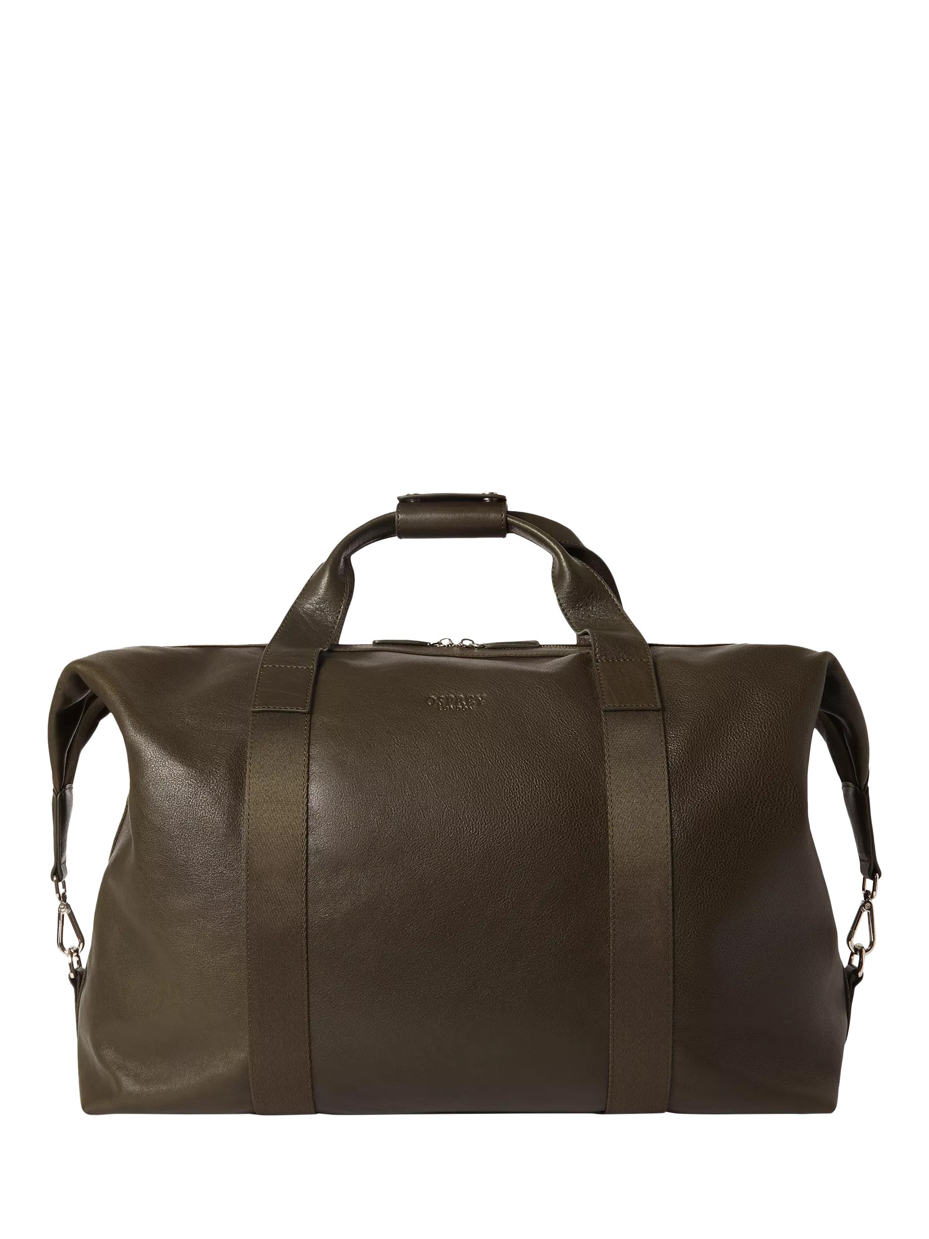 OSPREY LONDON Toby Leather Weekender Bag