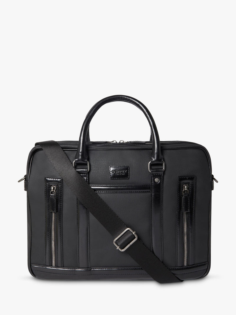 OSPREY LONDON Frontline laptop bag waxed canvas satchel, UK version