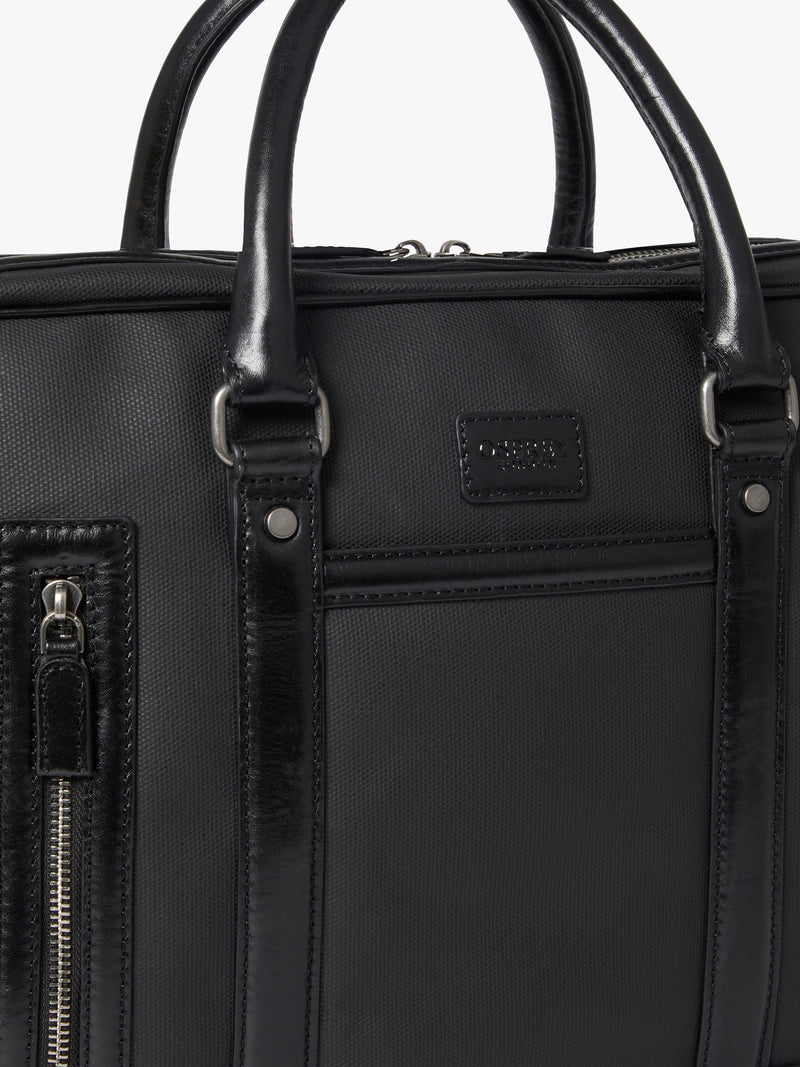OSPREY LONDON Frontline laptop bag waxed canvas satchel, UK version