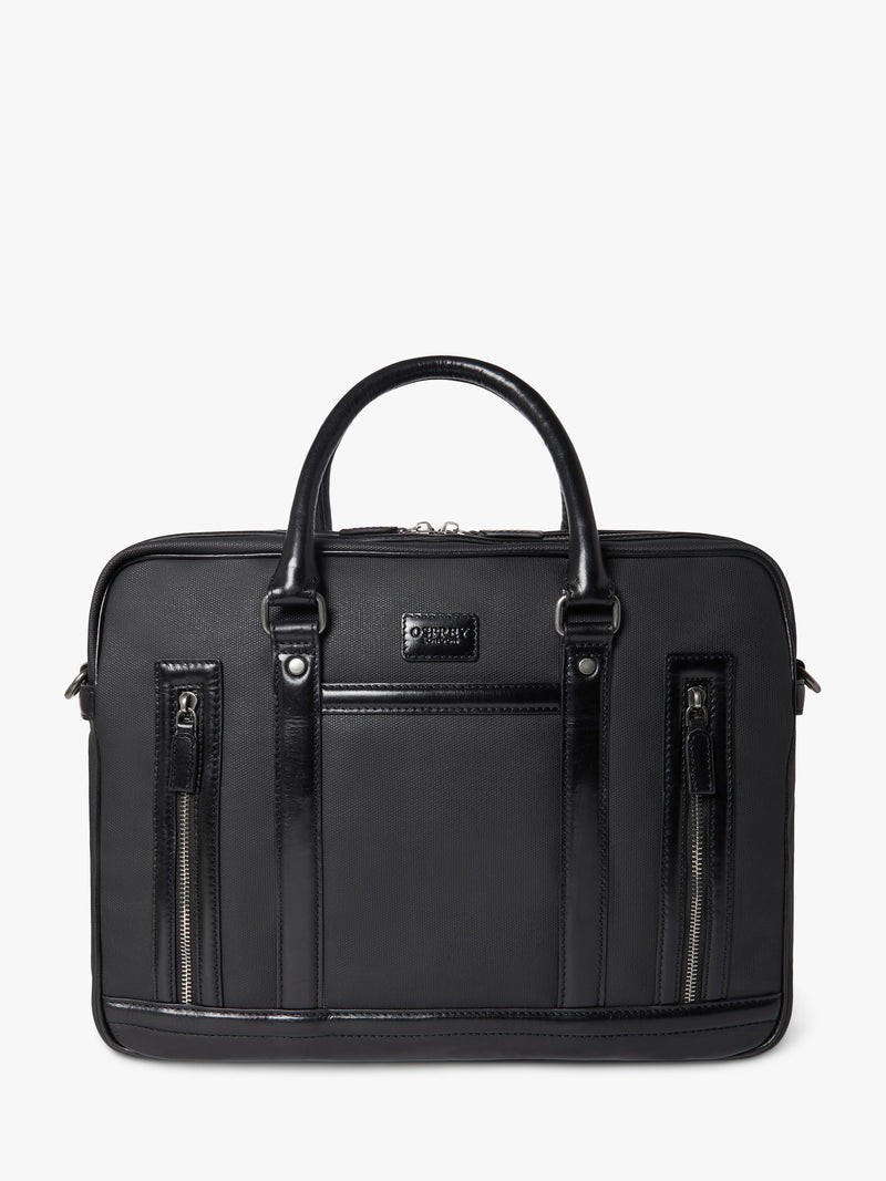 OSPREY LONDON Frontline laptop bag waxed canvas satchel, UK version