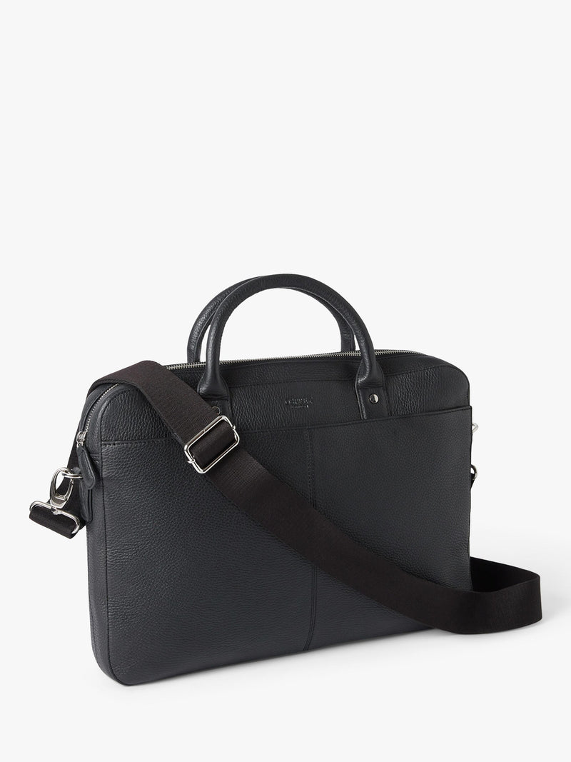 Osprey London Jacob laptop bag tumbled leather (British brand)