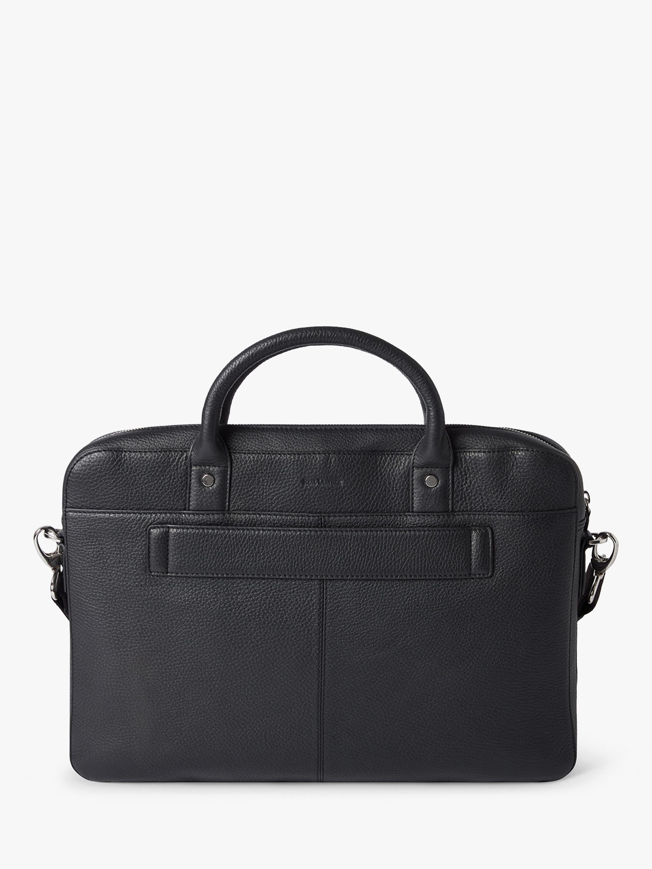 Osprey London Jacob laptop bag tumbled leather (British brand)