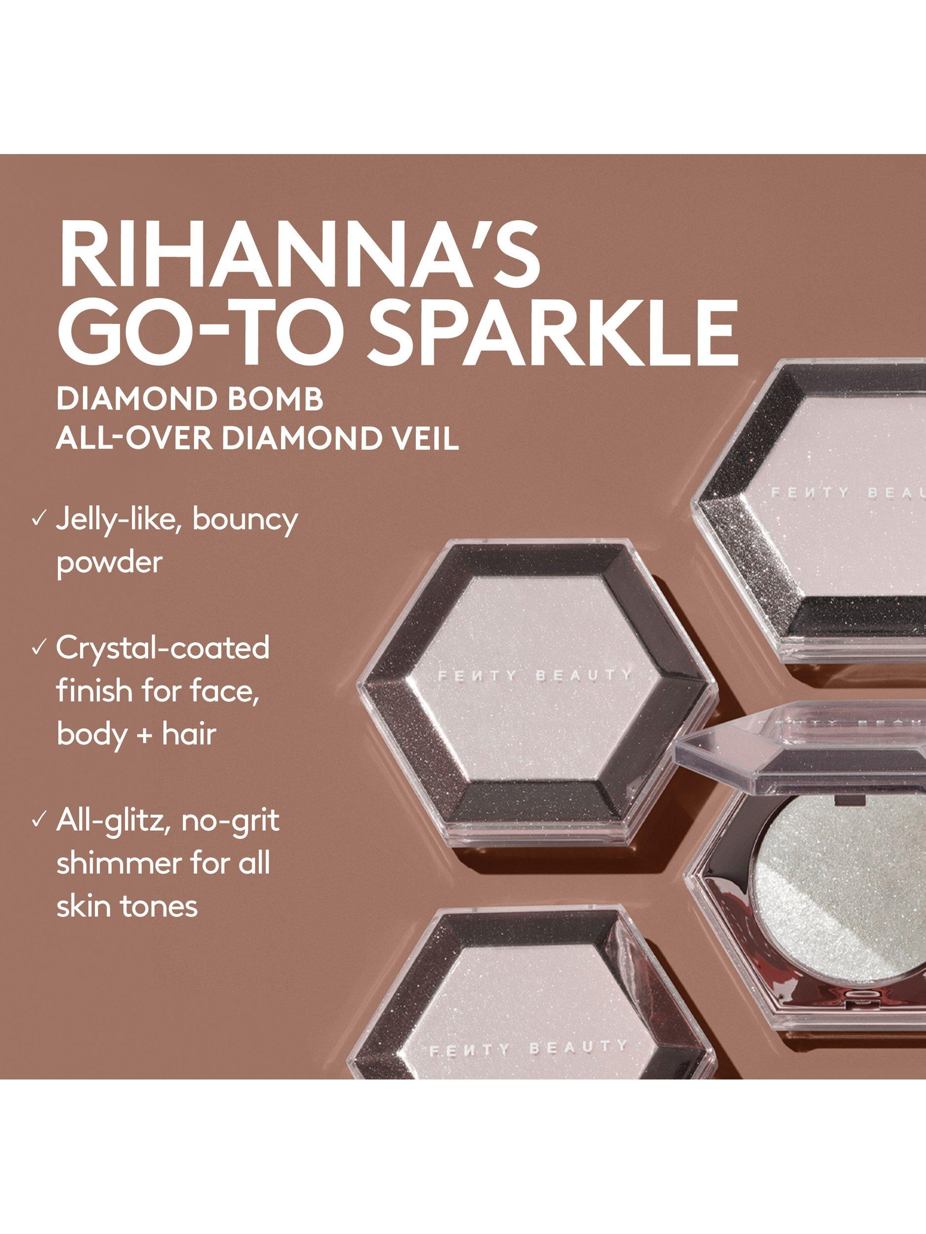 Fenty Beauty diamond-dusted highlighter for face and body - British product