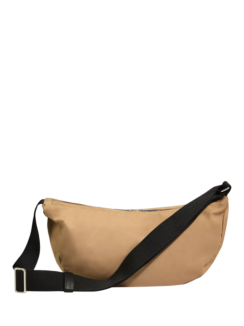 Antler Icon Sling Bag in Sand, compact cross body bag, imported from the UK