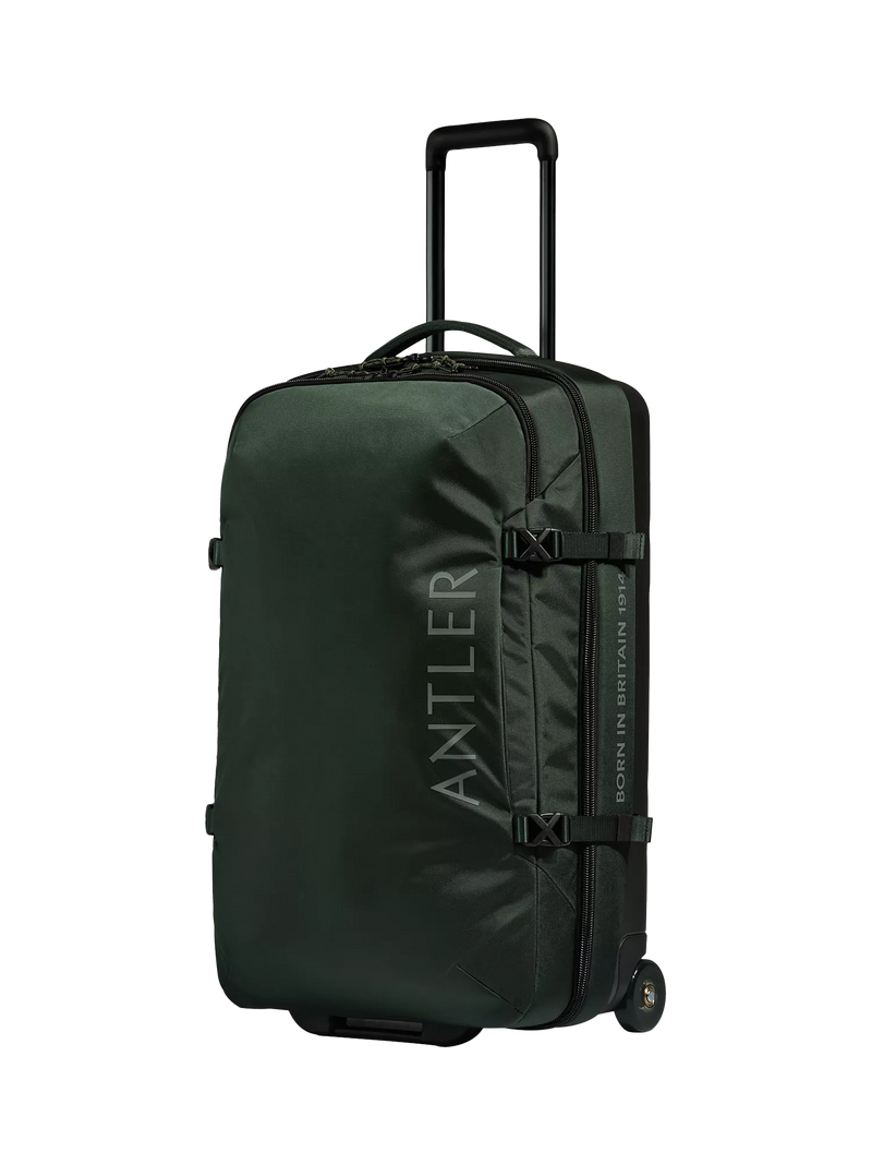 Antler Discovery Large Wheeled Duffle, 80L, Dark Forest Green