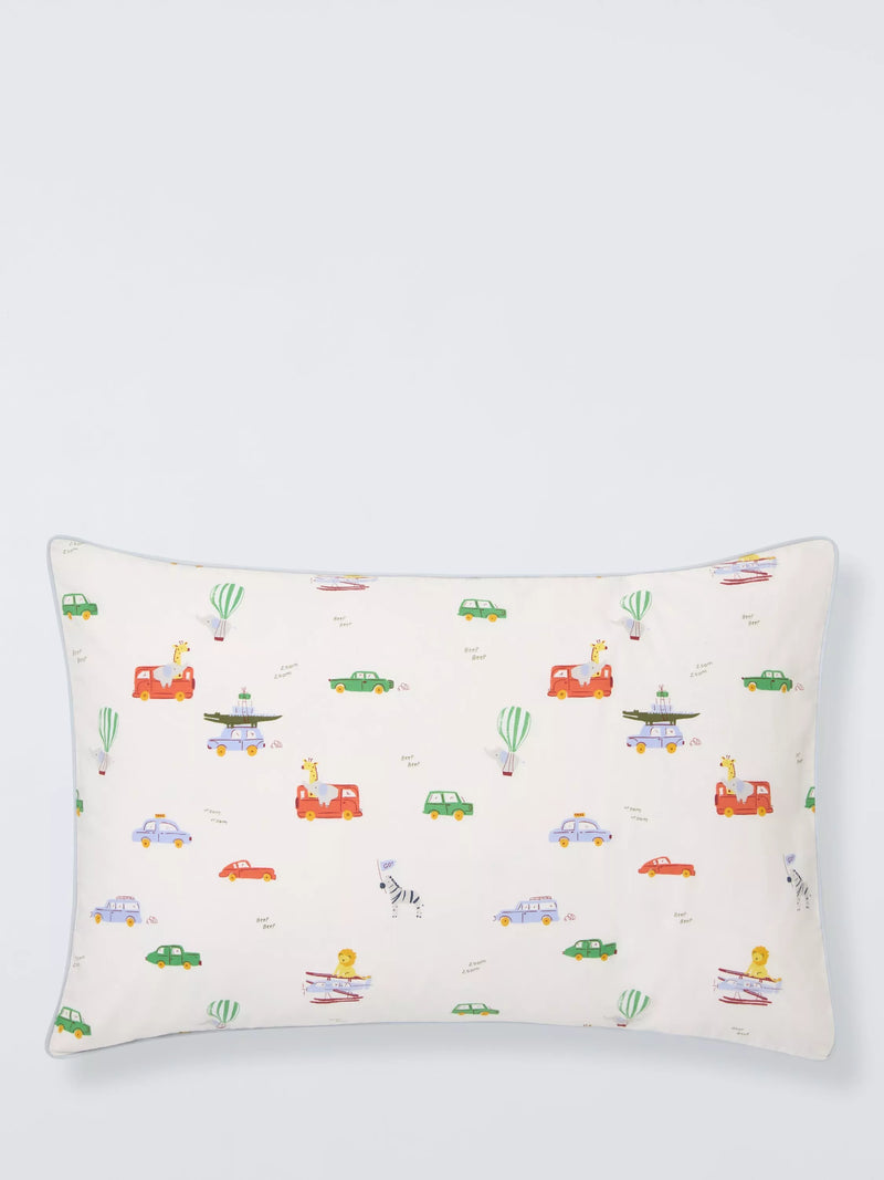 John Lewis Discovery Transport cot duvet cover set (British brand)