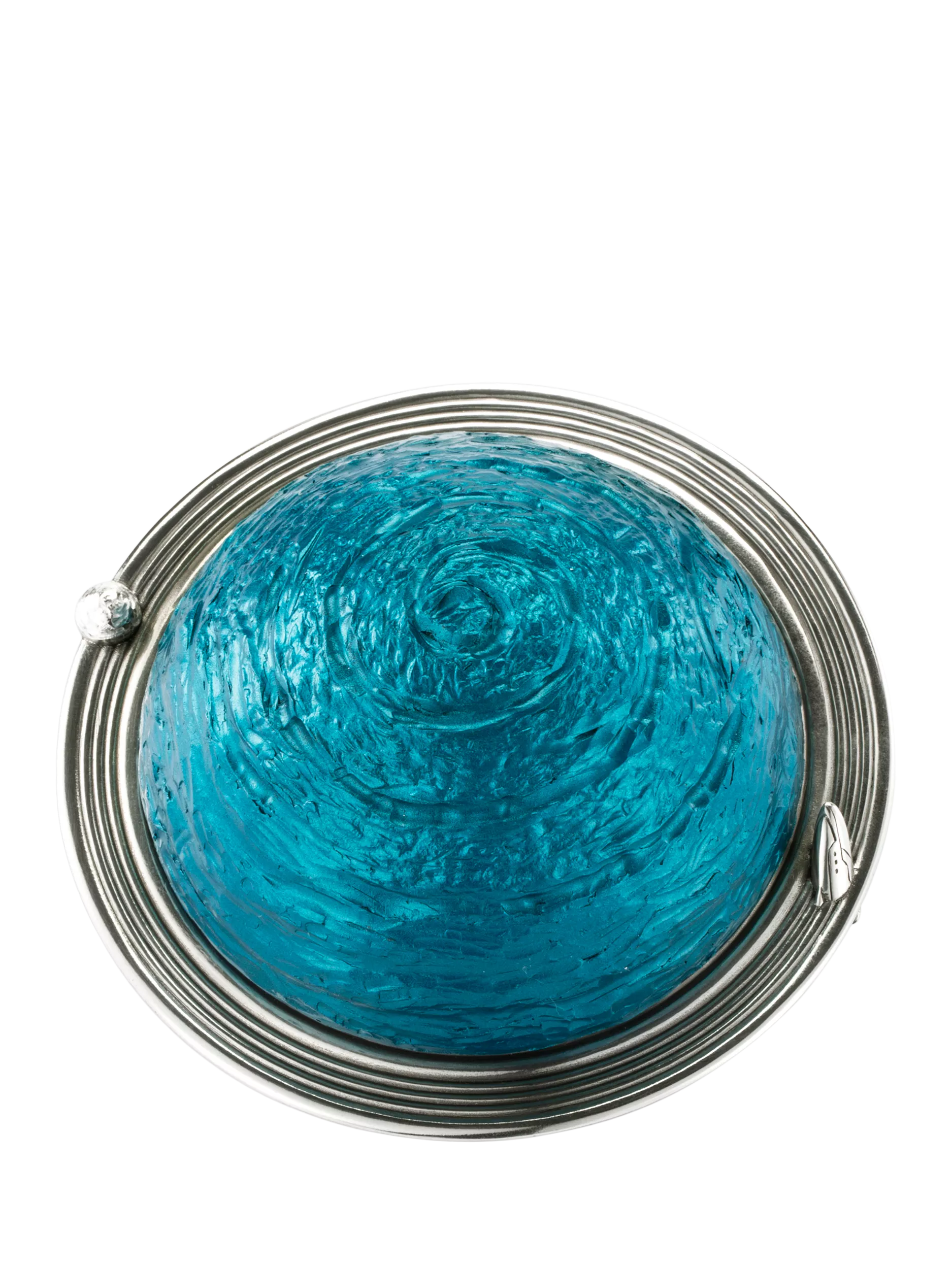 Royal Selangor Orbit pewter carousel ornament 10.5cm - British product