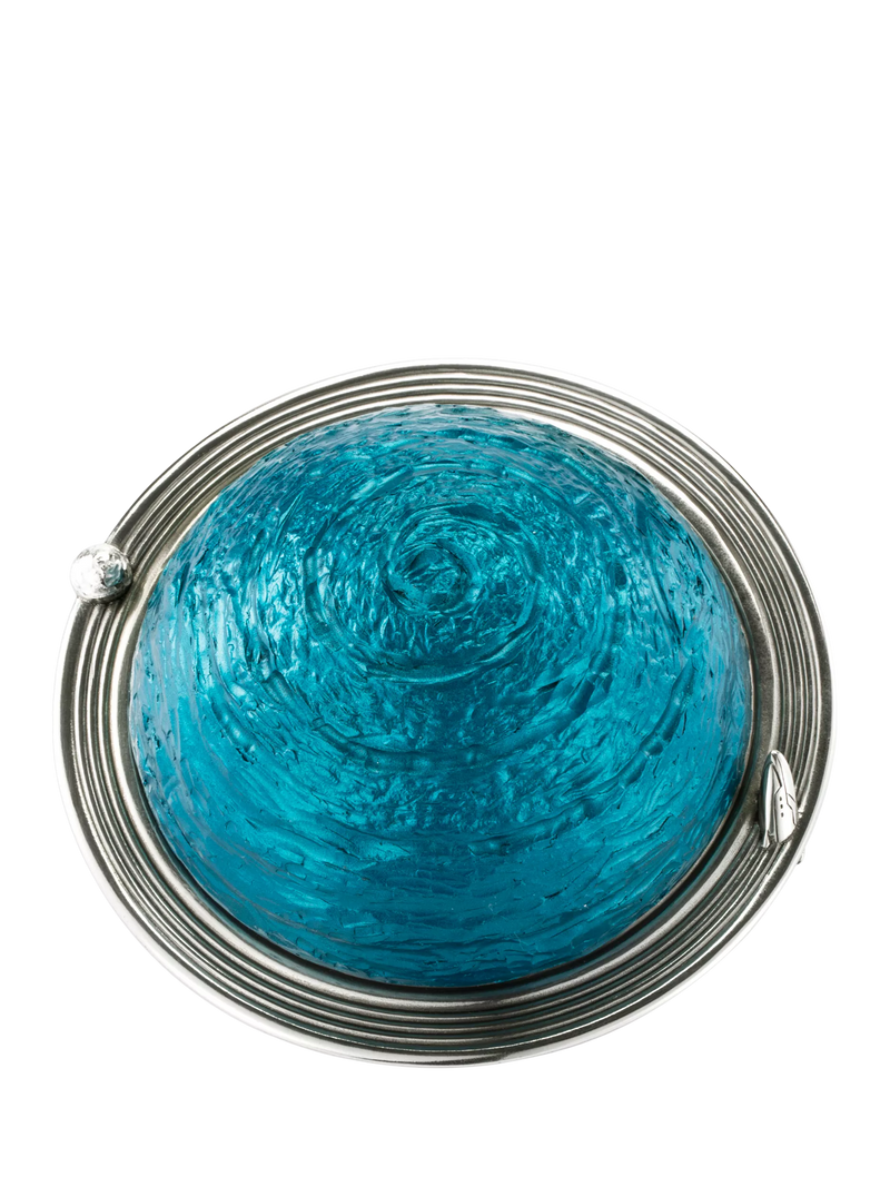 Royal Selangor Orbit pewter carousel ornament 10.5cm - British product