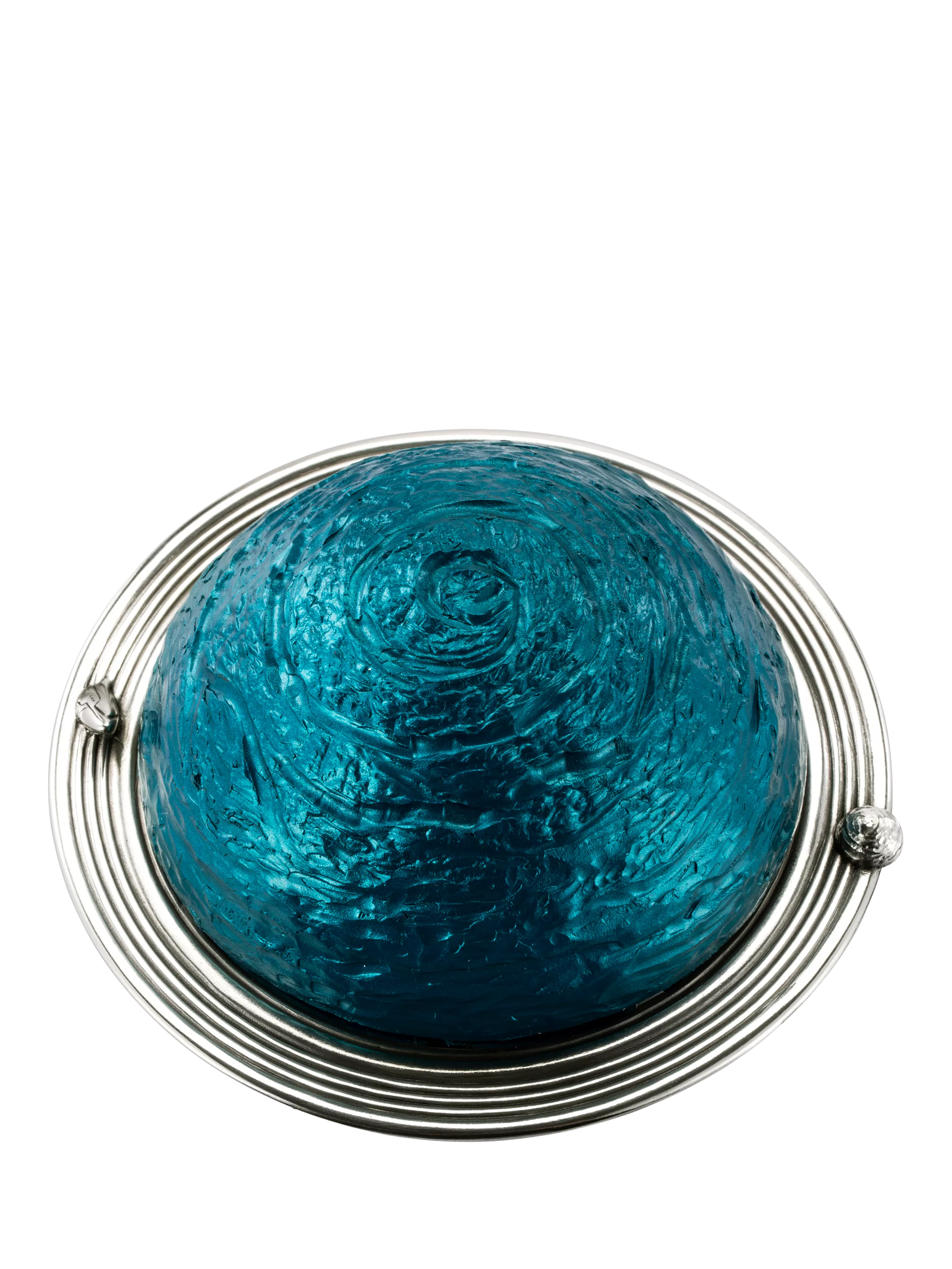 Royal Selangor Orbit pewter carousel ornament 10.5cm - British product