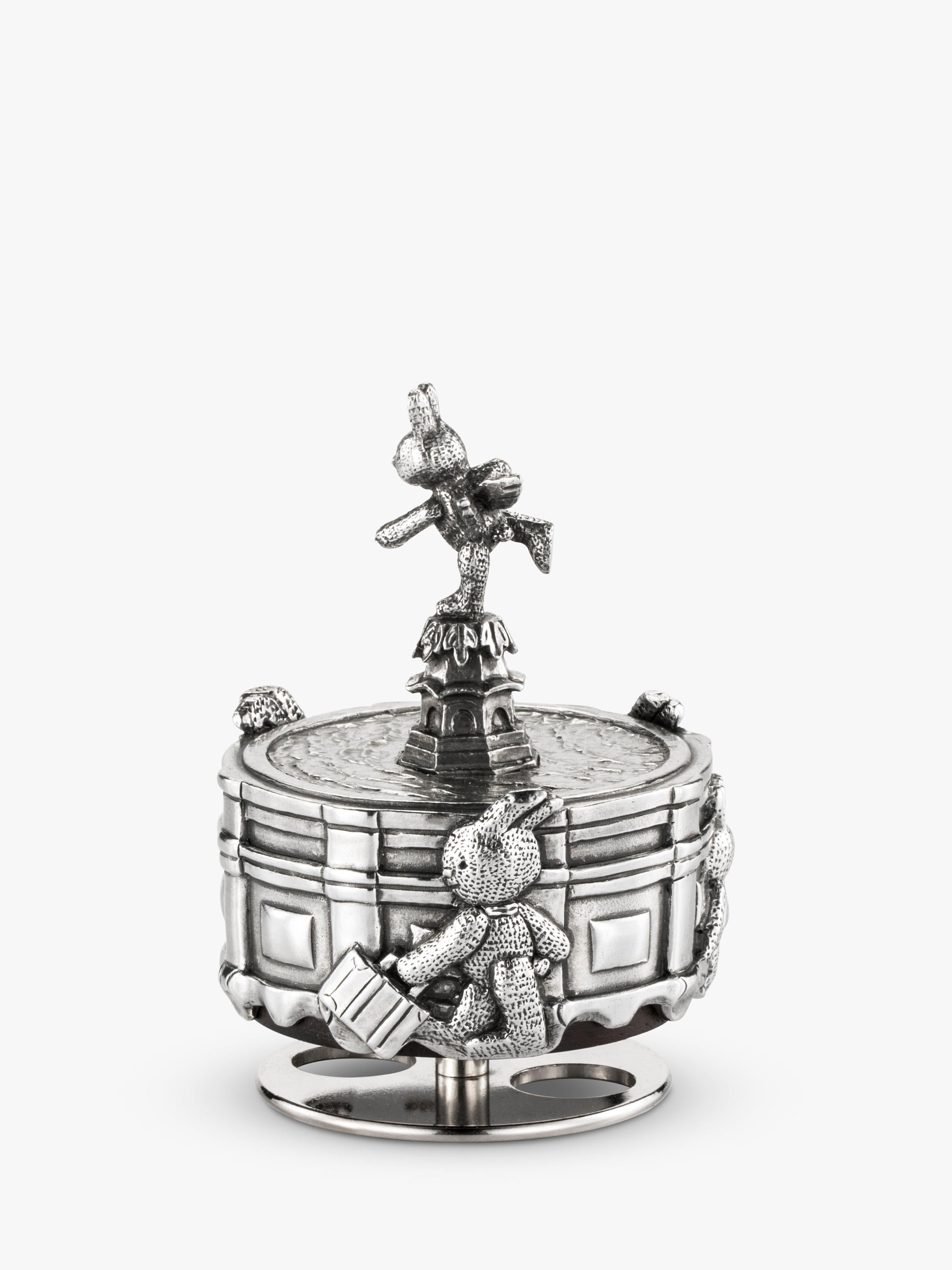 Royal Selangor pewter carousel Piccadilly Circus bunny 9.5cm - British product