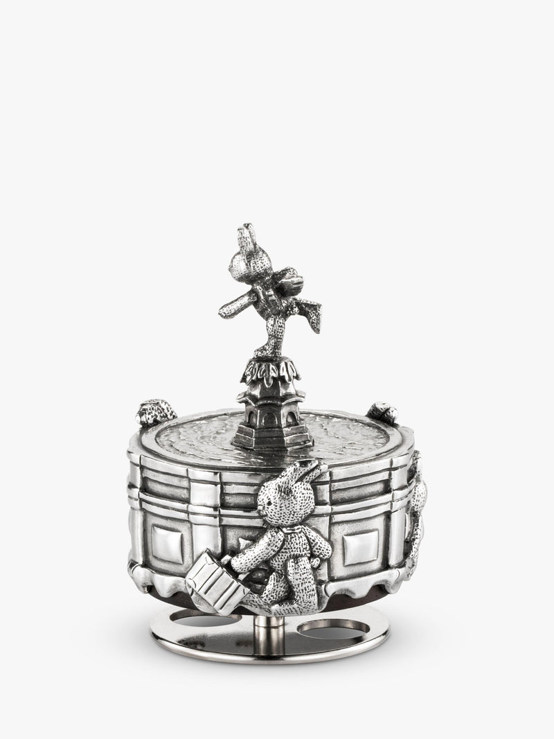Royal Selangor pewter carousel Piccadilly Circus bunny 9.5cm - British product