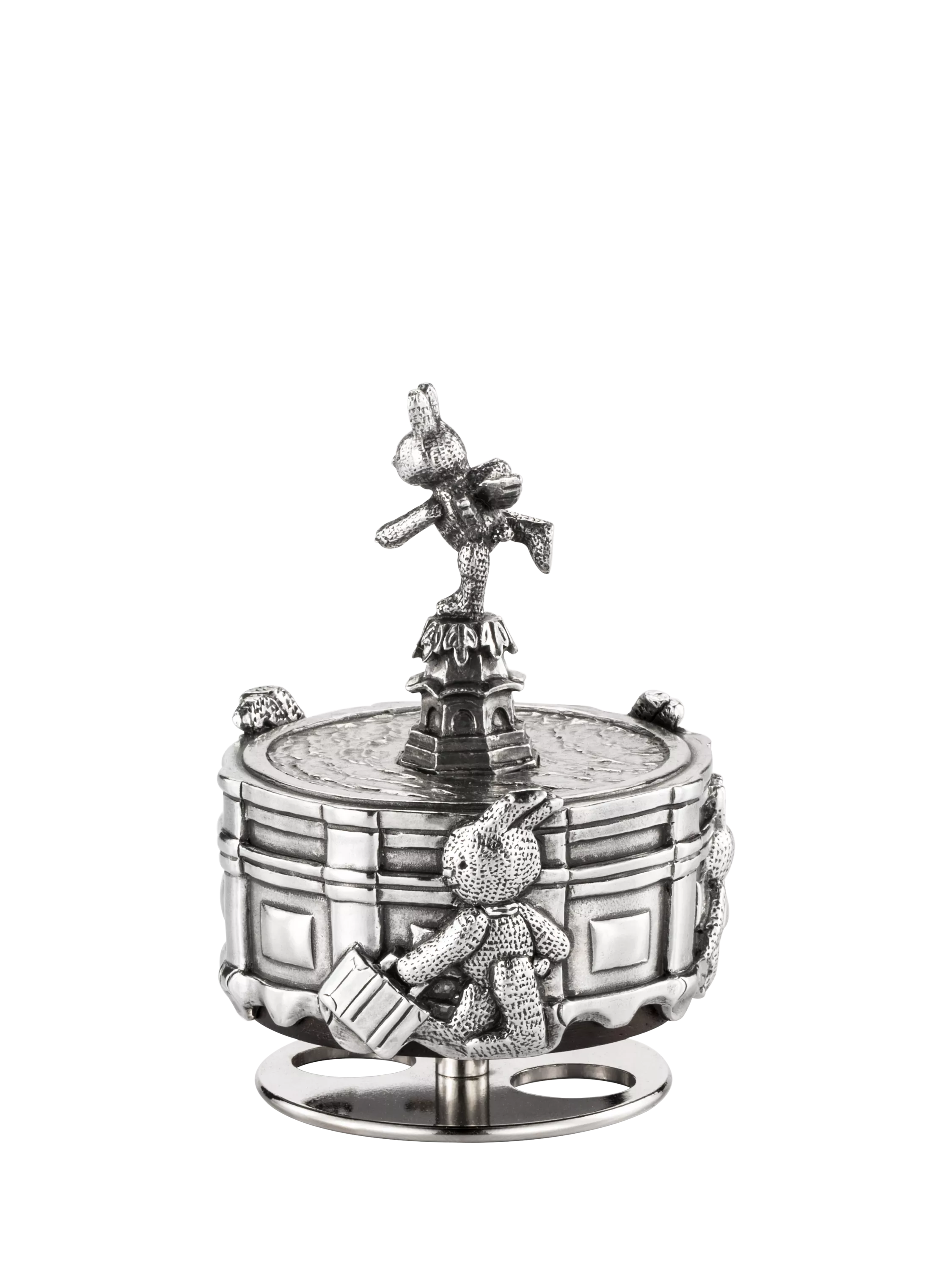 Royal Selangor pewter carousel Piccadilly Circus bunny 9.5cm - British product