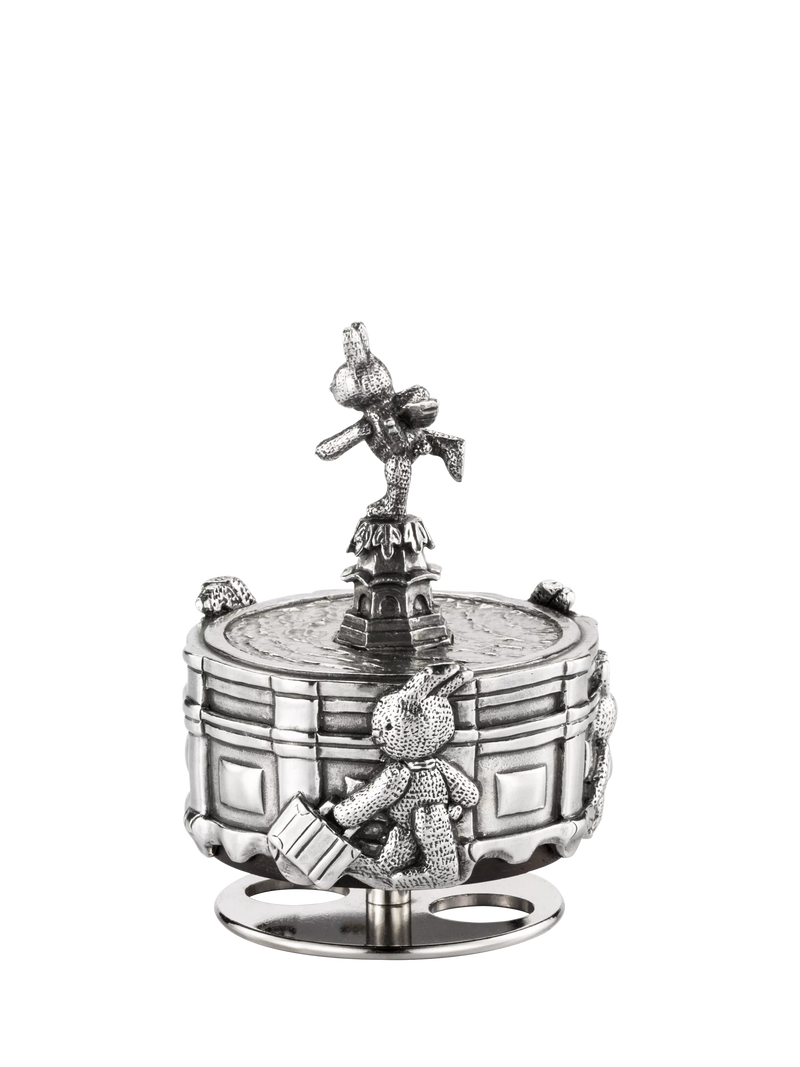 Royal Selangor pewter carousel Piccadilly Circus bunny 9.5cm - British product