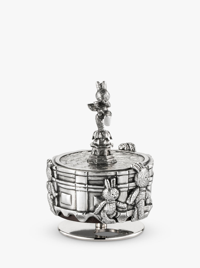 Royal Selangor pewter carousel Piccadilly Circus bunny 9.5cm - British product
