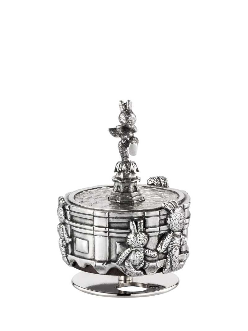 Royal Selangor pewter carousel Piccadilly Circus bunny 9.5cm - British product