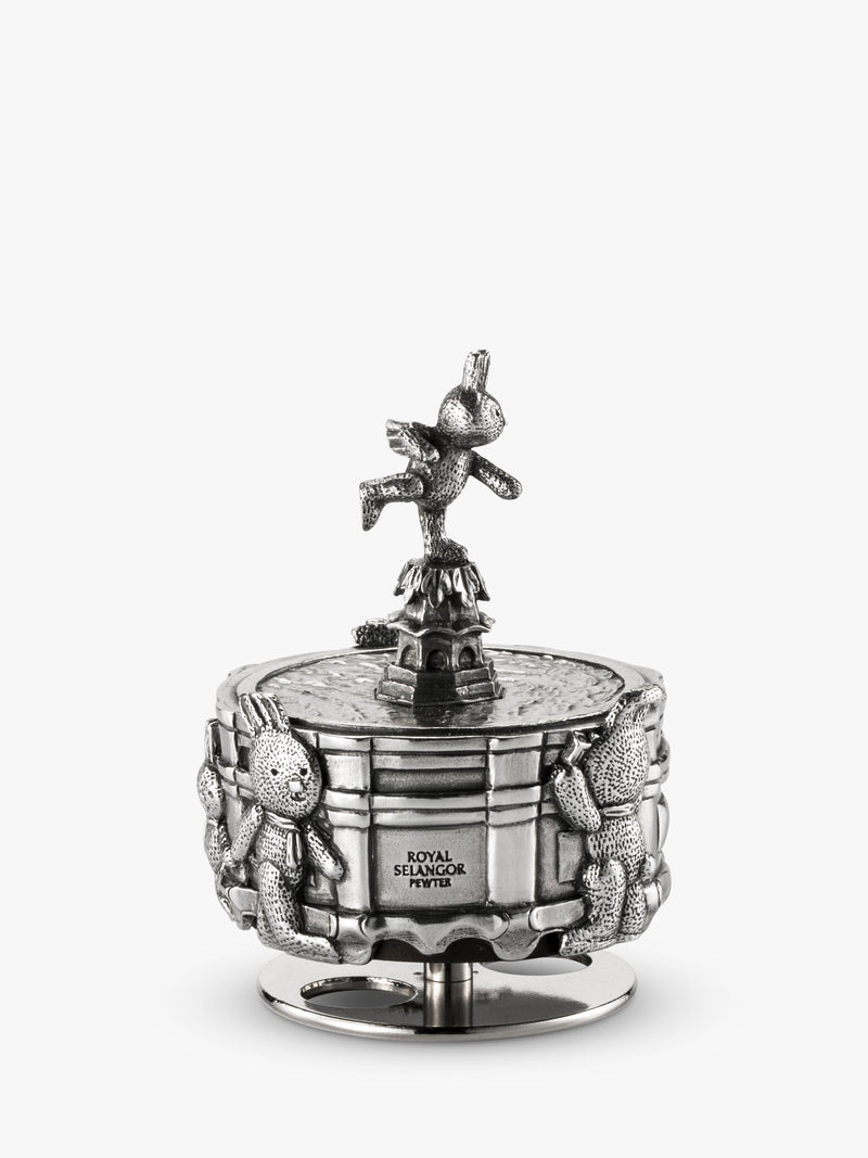 Royal Selangor pewter carousel Piccadilly Circus bunny 9.5cm - British product