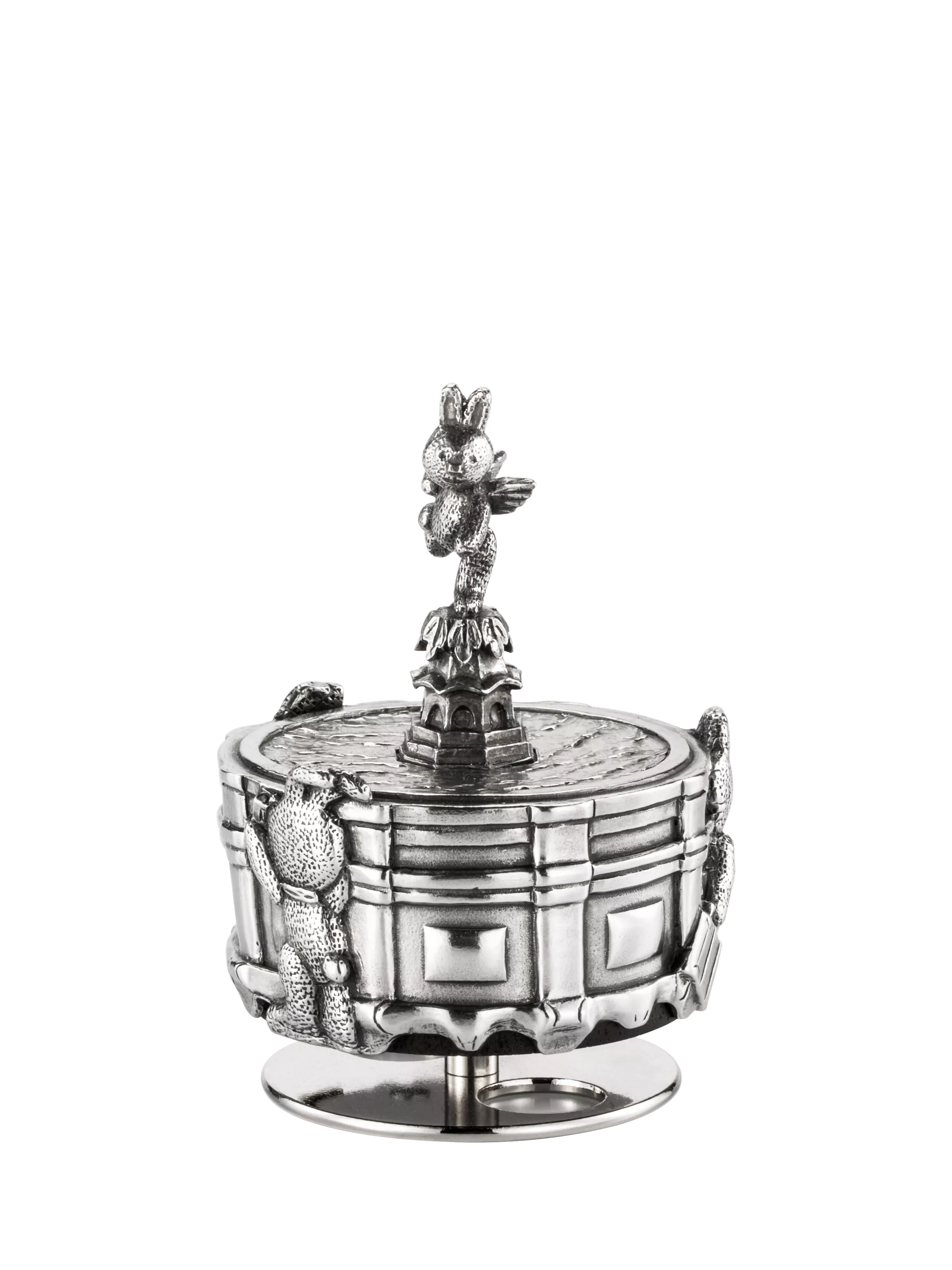 Royal Selangor pewter carousel Piccadilly Circus bunny 9.5cm - British product