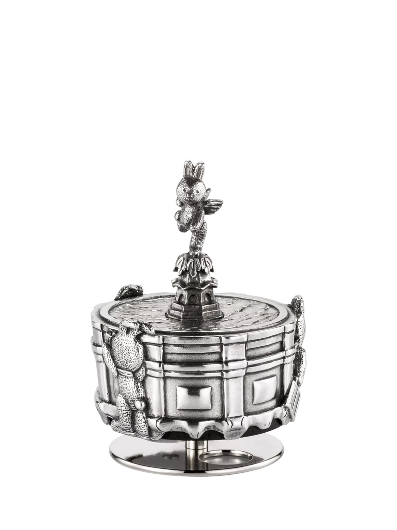 Royal Selangor pewter carousel Piccadilly Circus bunny 9.5cm - British product