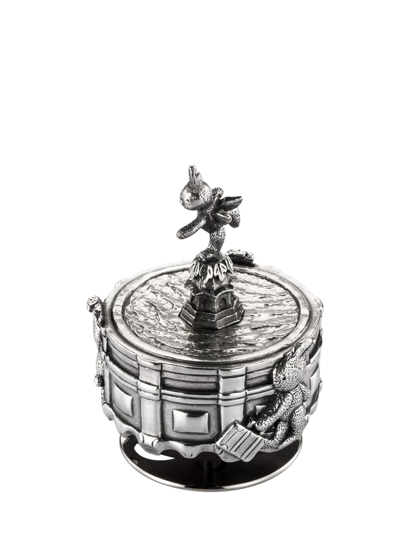 Royal Selangor pewter carousel Piccadilly Circus bunny 9.5cm - British product