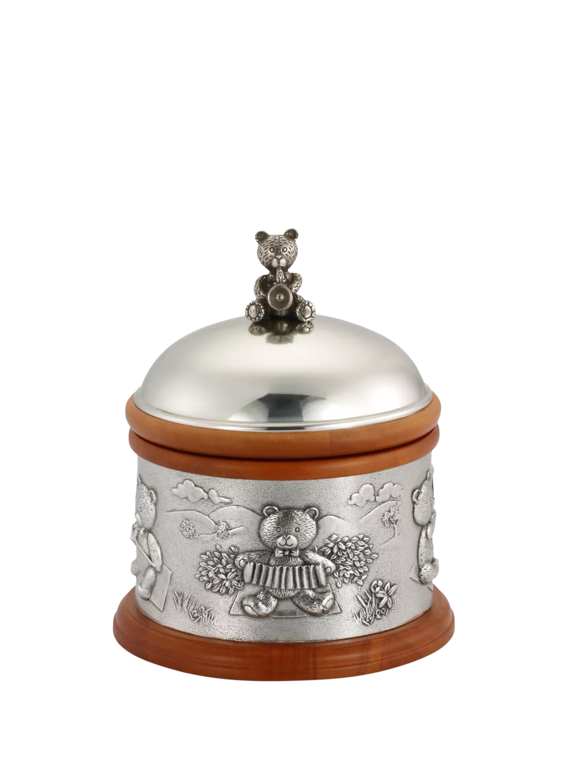 Royal Selangor Pewter Teddy Bears Picnic Music Box