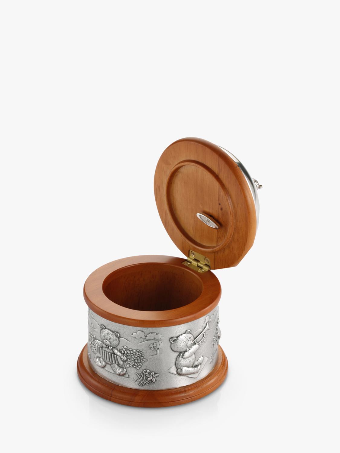 Royal Selangor pewter music box Teddy Bears Picnic - British product