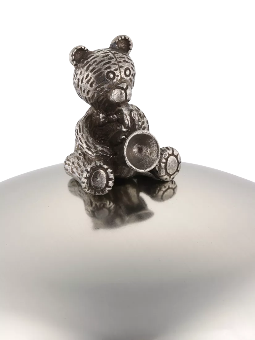 Royal Selangor pewter music box Teddy Bears Picnic - British product