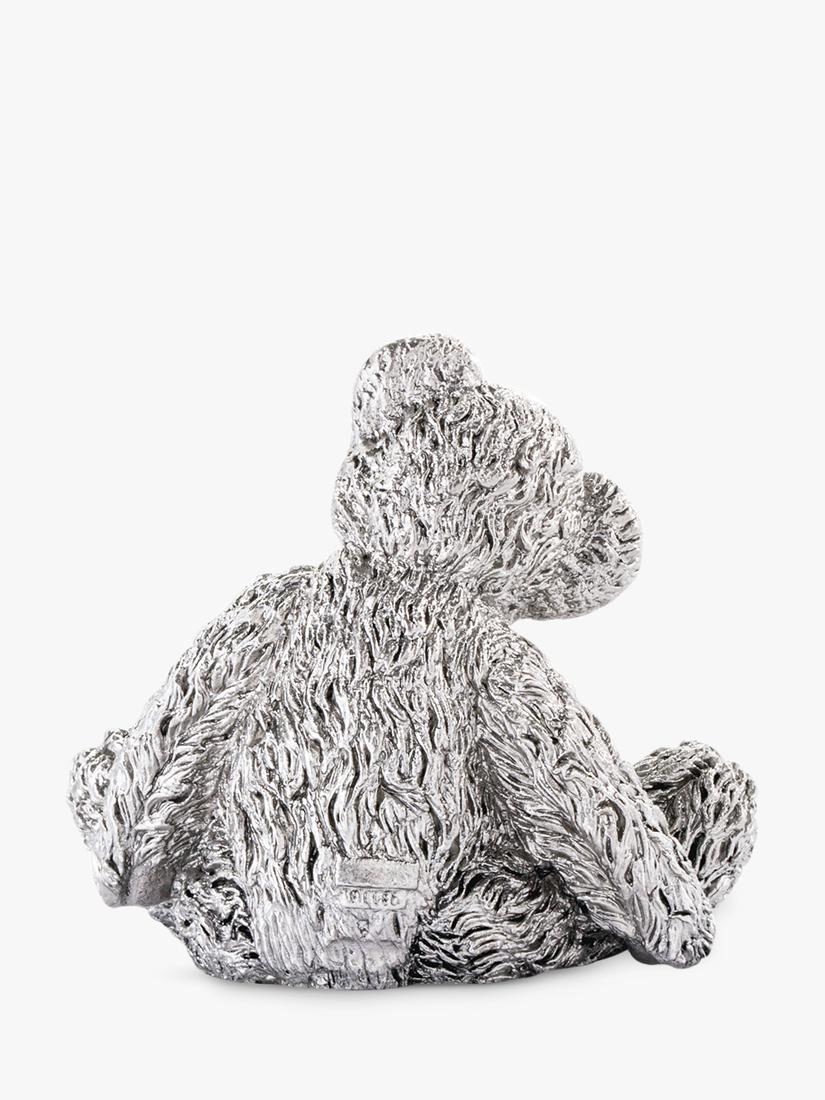 Royal Selangor pewter teddy bear figurine 6.5cm (British brand)