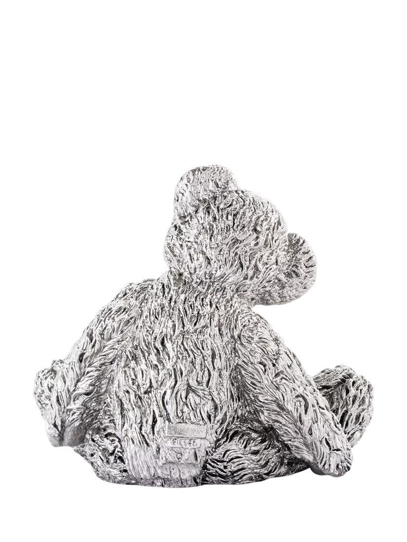 Royal Selangor pewter teddy bear figurine 6.5cm (British brand)