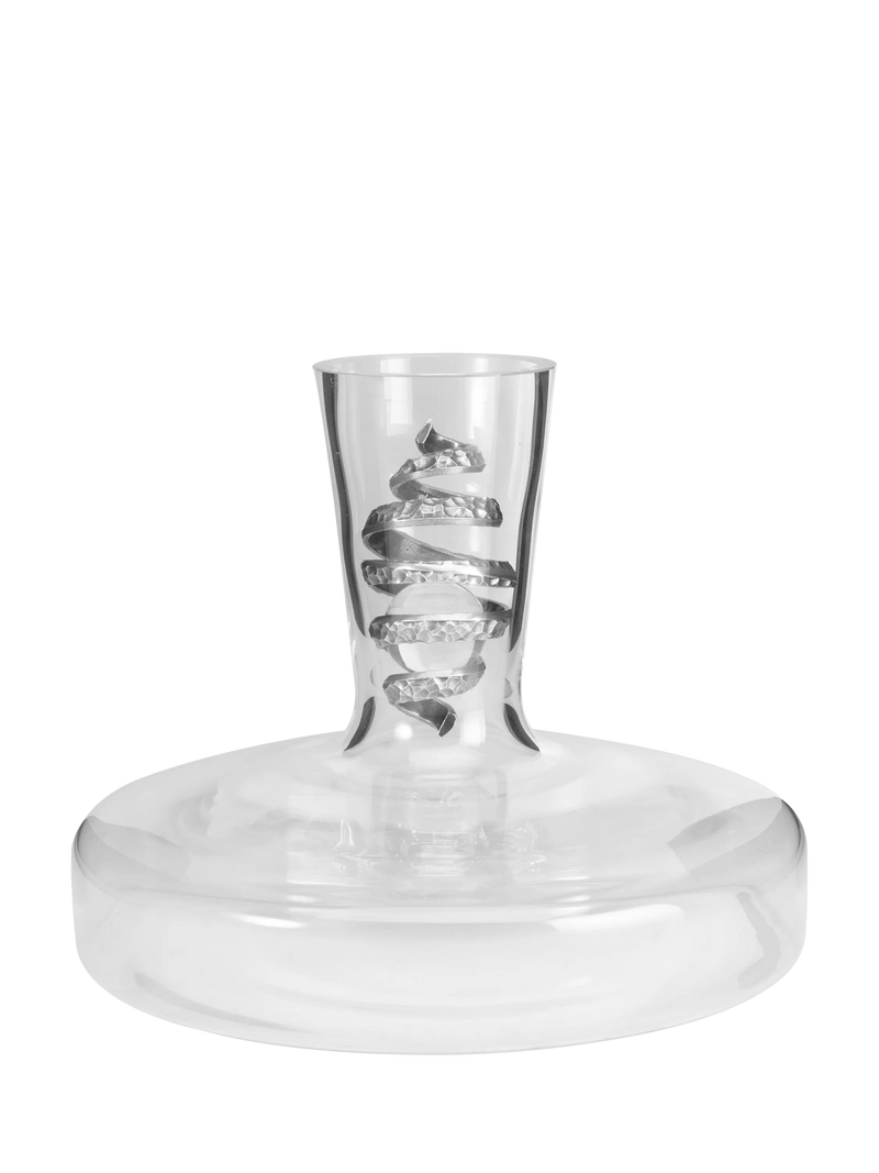 Royal Selangor Helix pewter wine aerator, imported from the UK