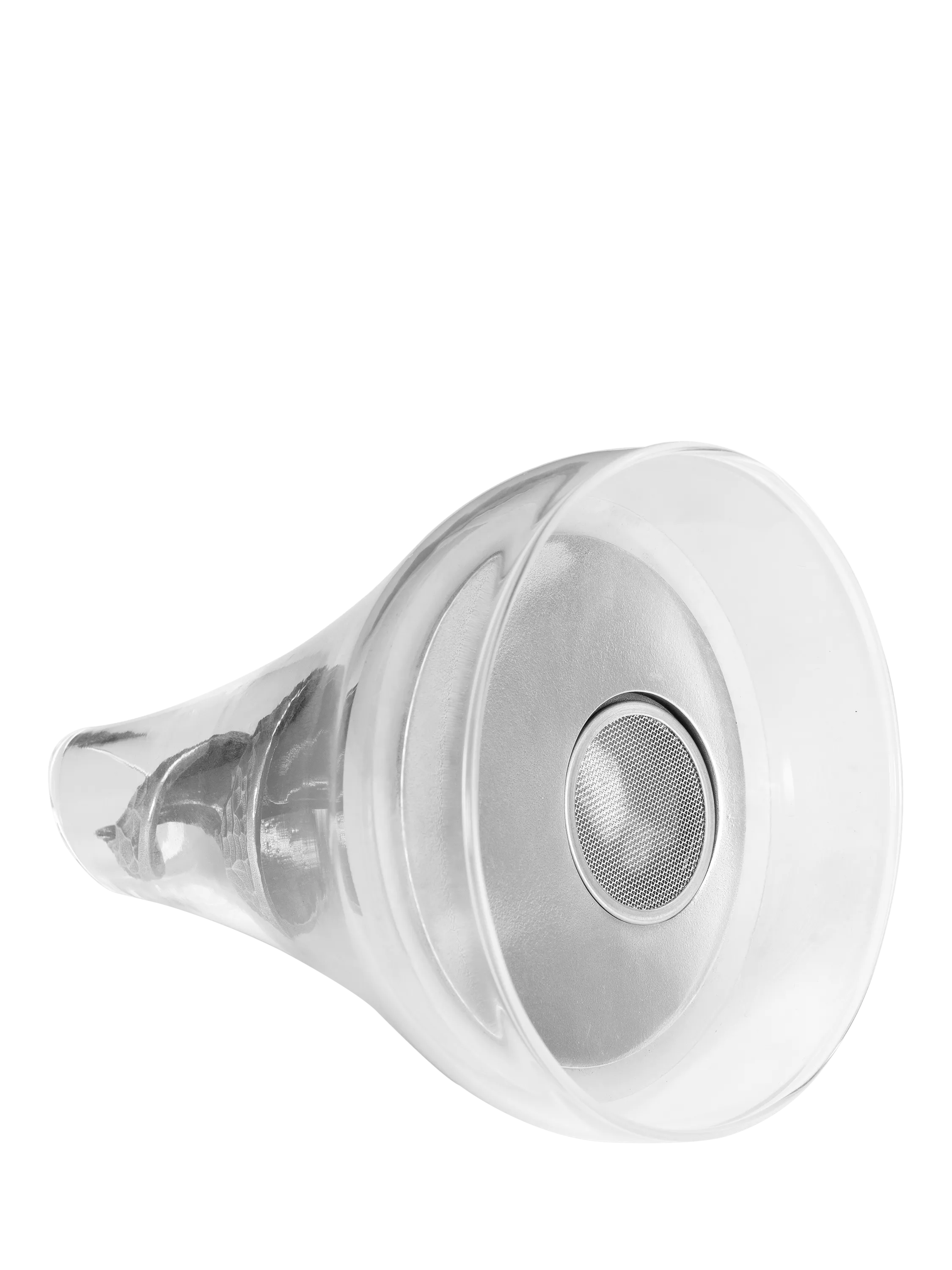Royal Selangor Helix pewter wine funnel with sieve, imported from the UK